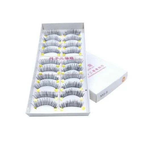Kit De Cilios Postiço Com 10 Pares Na Caixa
