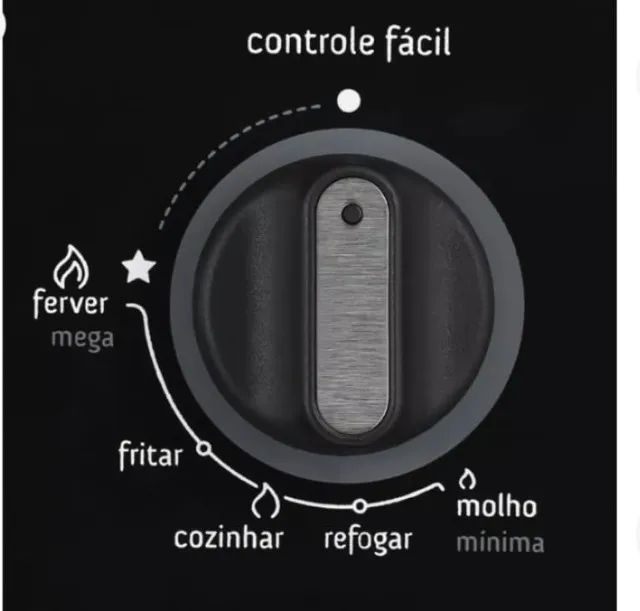 Cooktop 5 bocas Consul com controle fácil e acendimento automático - CD075AE - Foto 4