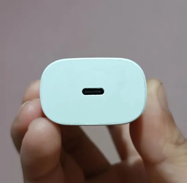 É SÓ A FONTE SUPER TURBO 25W SAMSUNG TIPO C BRANCA NOVA, ZERO. LEIA A DESCRIÇÃO - Foto 2