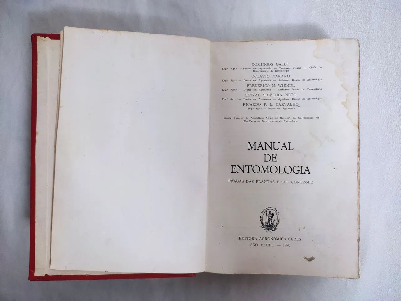 Manual de Entomologia - Pragas das Plantas e Seu Controle - Foto 2