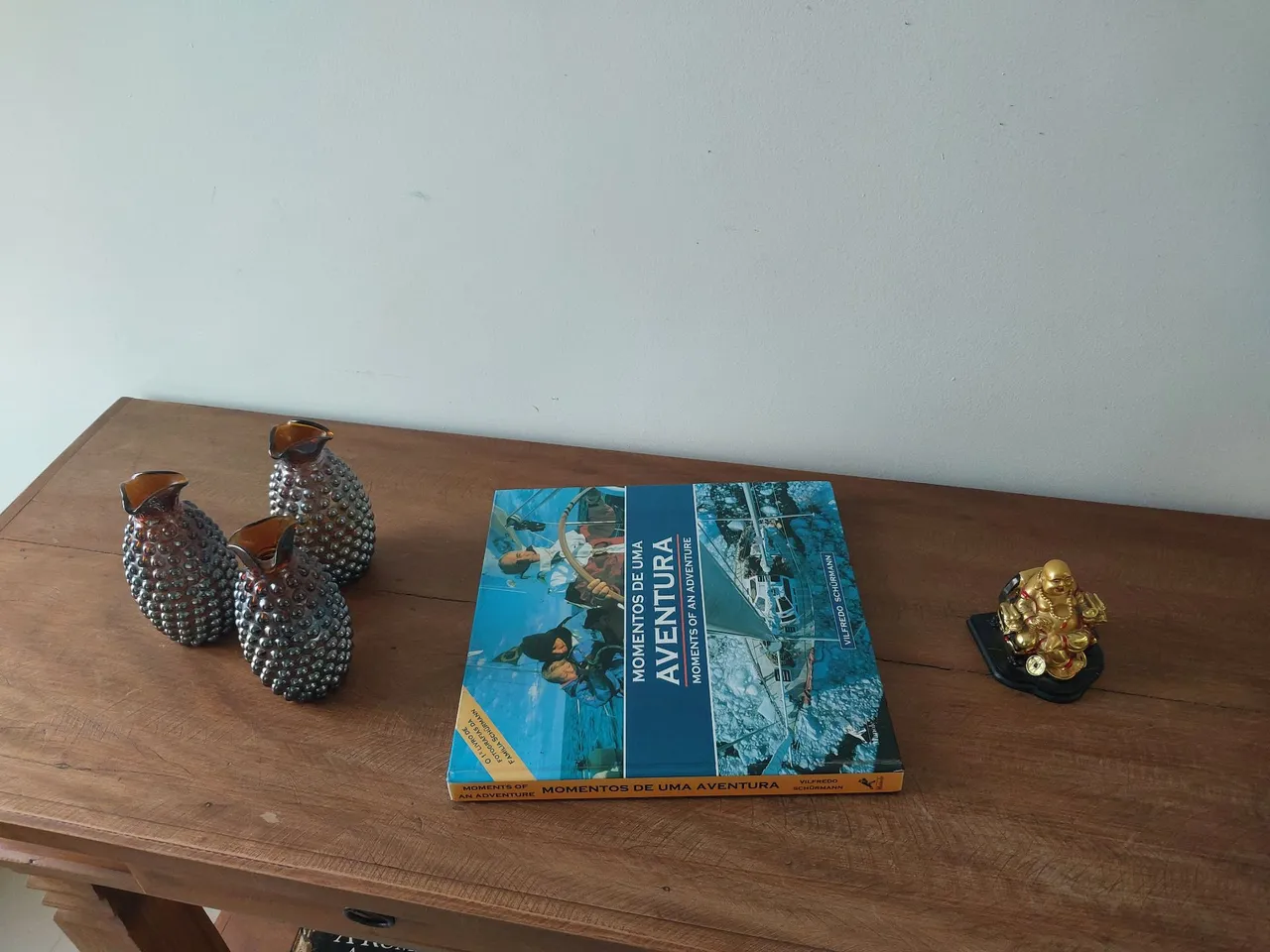 LIVRO DECORATIVO. MOMENTOS DE UMA AVENTURA