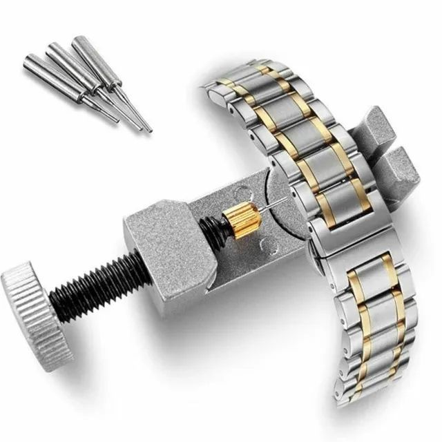 Ferramenta de ajuste de pulseira para relógios em metal - Foto 2