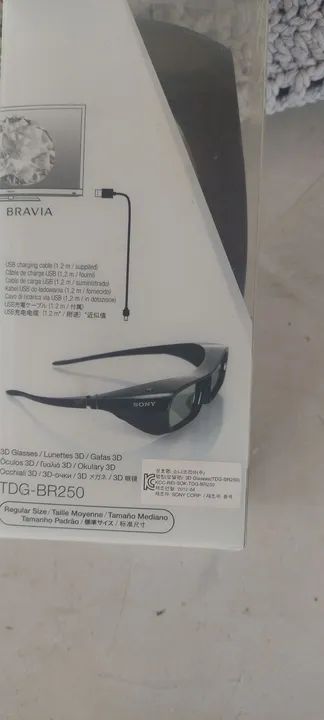 Vendo um óculos 3 D Sony novo  - Foto 2