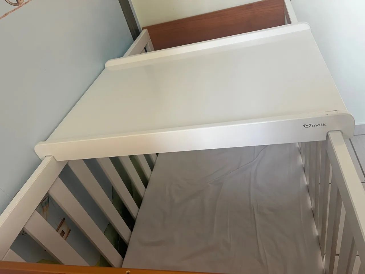 Trocador de bebê Movel em MDF Branco 