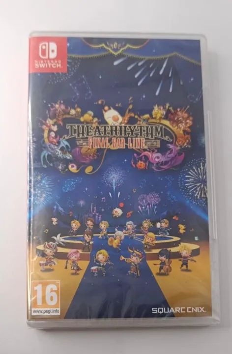 Jogo Final Fantasy Final Bar Line Theatrhythm Switch Mídia Física Versão Europeia Lacrado