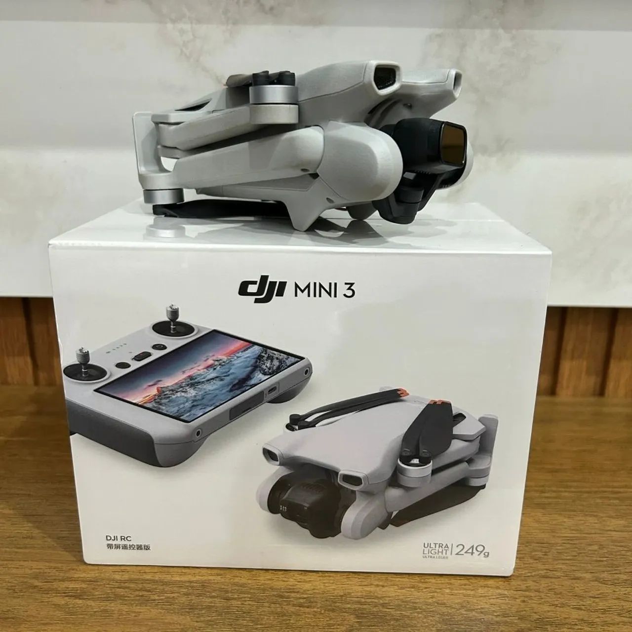 Drone DJI Mini 3 RC 2 com Tela Originais Lacrados Loja Fisica Pronta Entrega