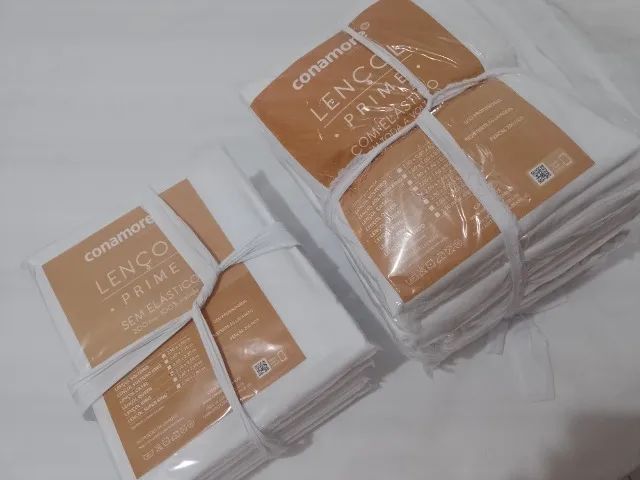 Lençol sem elástico - cama queen