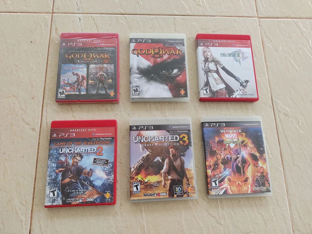 Lote com 06 jogos Playstation 3. - Foto 2