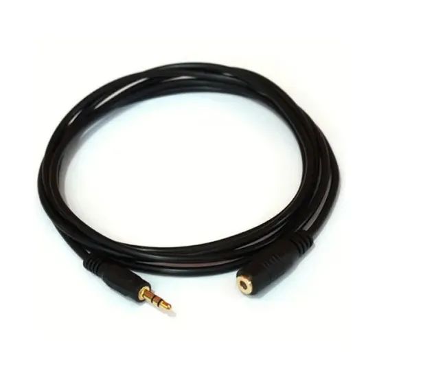 Cabo Extensão Reforçado Modelo P2 Macho Para P2 Fêmea 1,50m - Foto 2