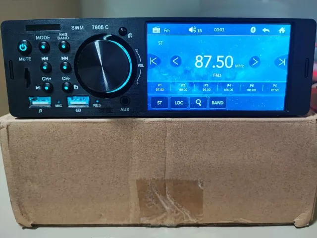 Mp5 Player Bluetooth Entrada Para Camera de Ré