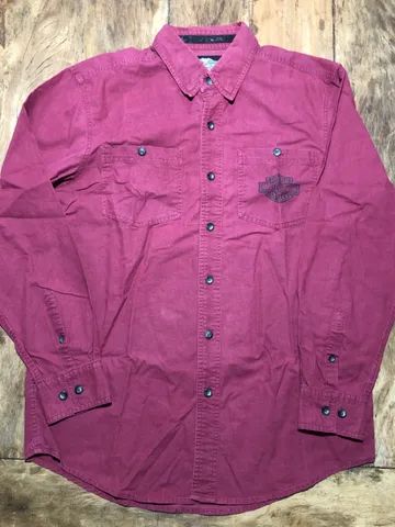 Camisa Original Harley Davidson Manga longa 