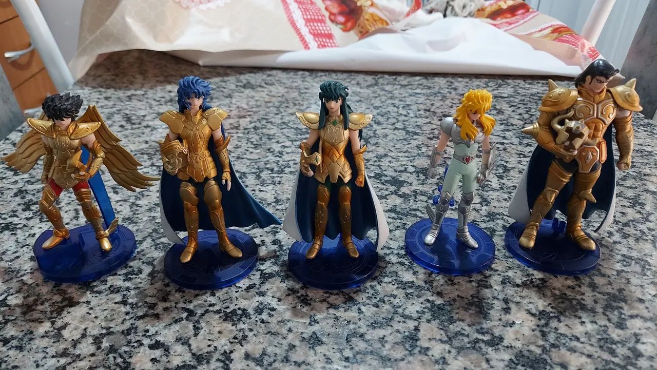 Bonecos Cavaleiros Do Zodiacos ( Com 4 ) Vendo Separadamente - Foto 2