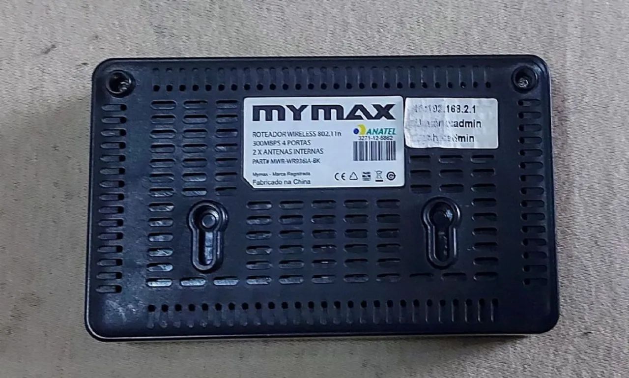 Roteador Mymax - 4 Portas Lan - Wifi - WPS - Foto 5