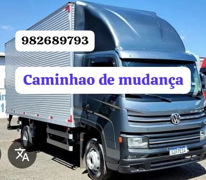 Caminhao de Mudança disponibilidade 24h