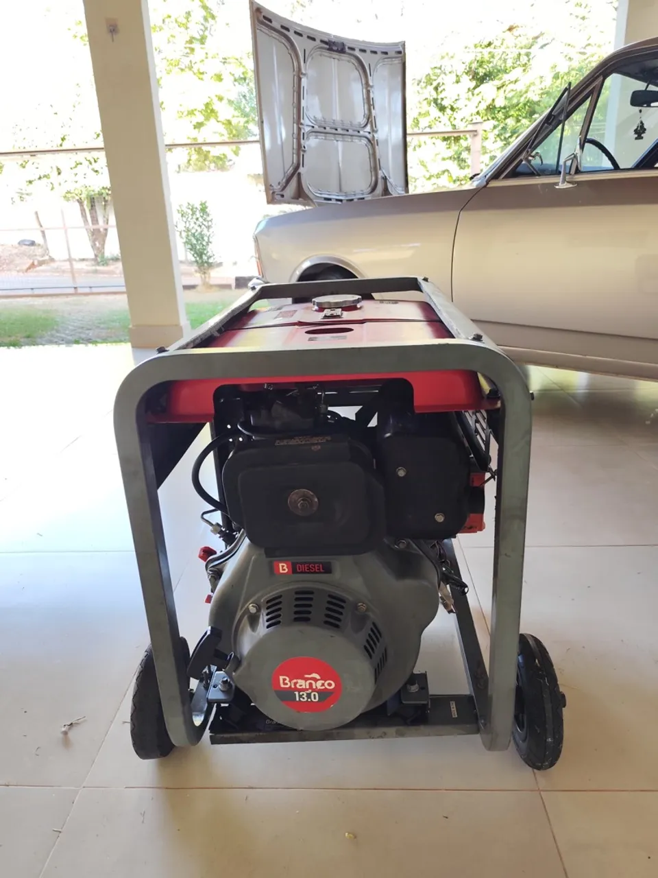 Gerador Diesel Branco 8000