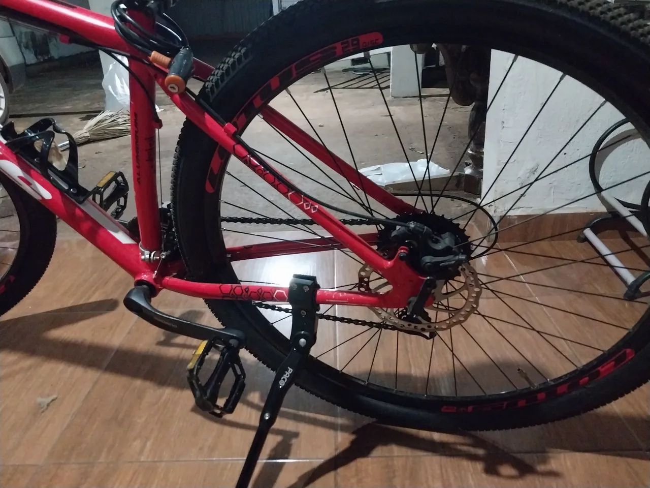 Bicicleta Lotus CXr aro 29 cor vermelha  - Foto 4