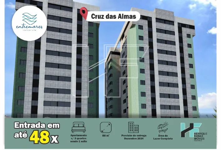Residencial Entremares Seu Novo Lar! Apartamento à Venda com Condições Especiais!