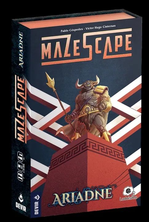 MAZESCAPE ARIADNE DEVIR JOGO DE TABULEIRO - Foto 2
