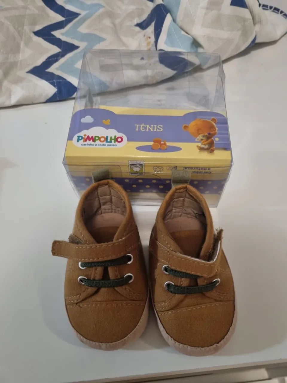 Vendo sapato de bebe 1-3 meses - Foto 2