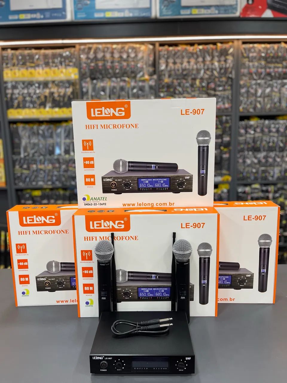 MICROFONE PROFISSIONAL VAI 2 MICROFONE PROFISSIONAL ? - Foto 5