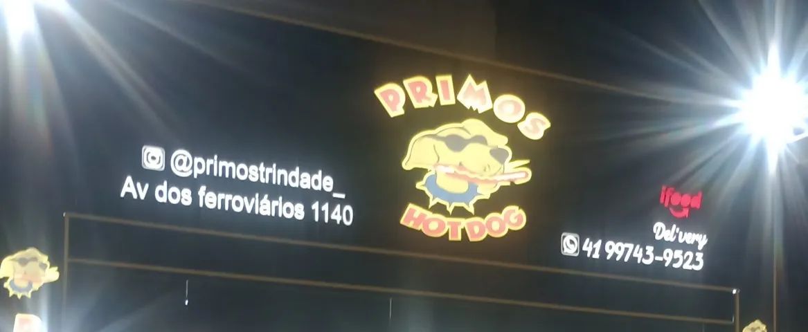 Fachadas em ACM luminosa