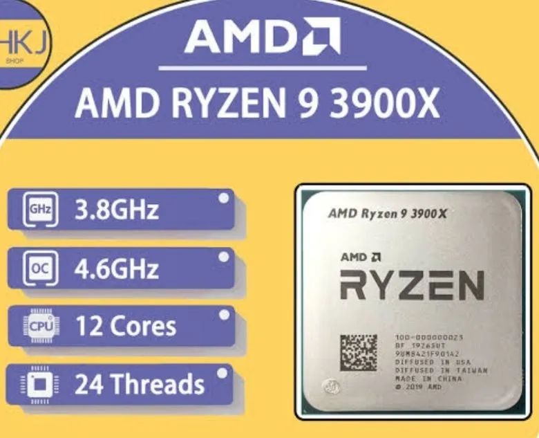 Ryzen 9 3900x 12/24  - Foto 2