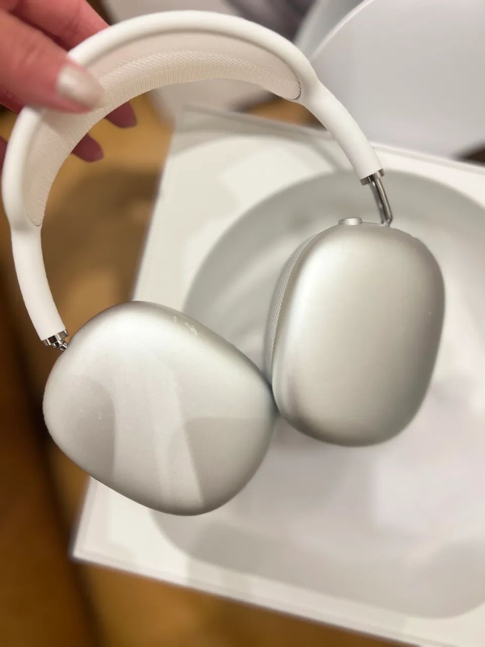 ? Apple AirPods Max - Prata com Faixa Branca | Modelo A2096 - Foto 4