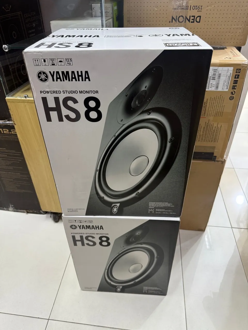 【2025年販売モデル】YAMAHA HS8 ペア YAMAHA HS8 (ペア)(ヤマハ・モニタースピーカー定番モデル) ｜イケベ
