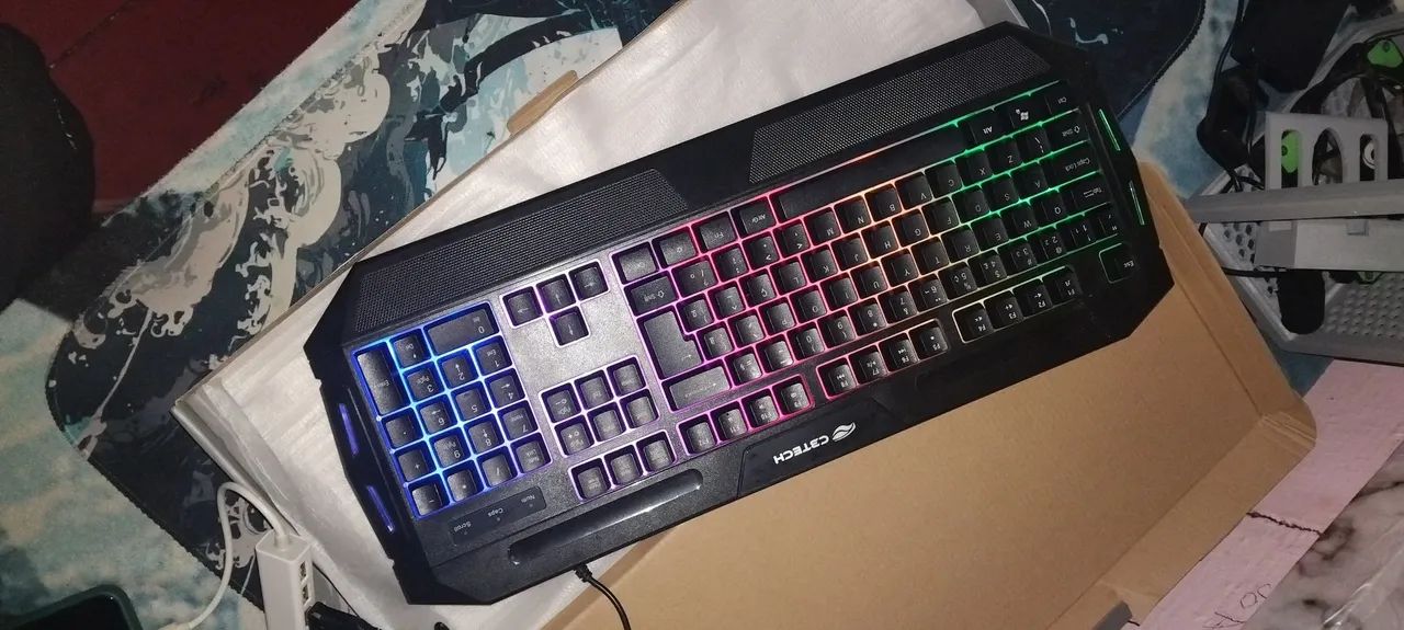 TECLADO GAMER RGB 64842049027074120