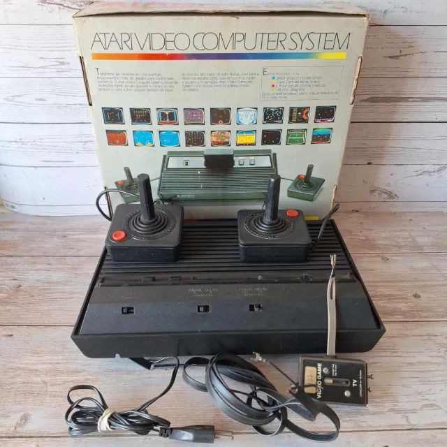 Atari 2600 Polyvox Com Caixa - Foto 3