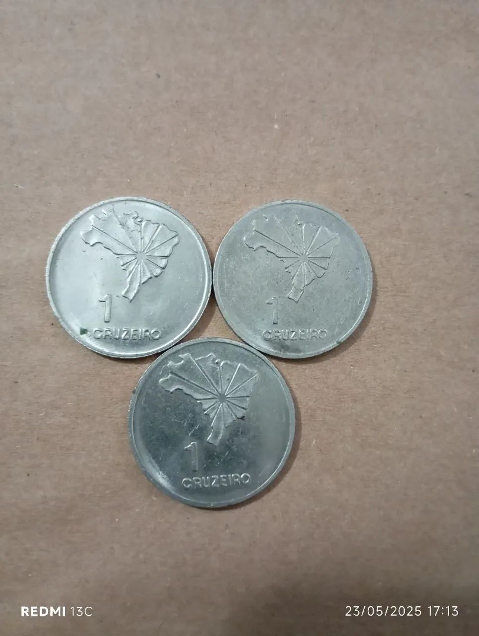 Moedas 1 Cruzeiro - Brasil