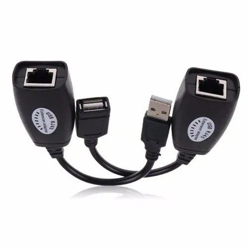 Extensor RJ45 para USB Macho e Fêmea -Extensor de Mouse -Loja Coimbra Computadores Entrega - Foto 2