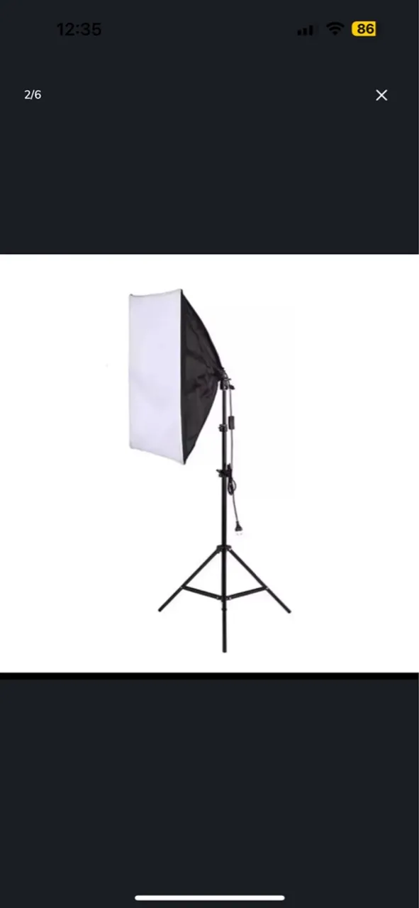 Softbox para Estúdio Fotográfico