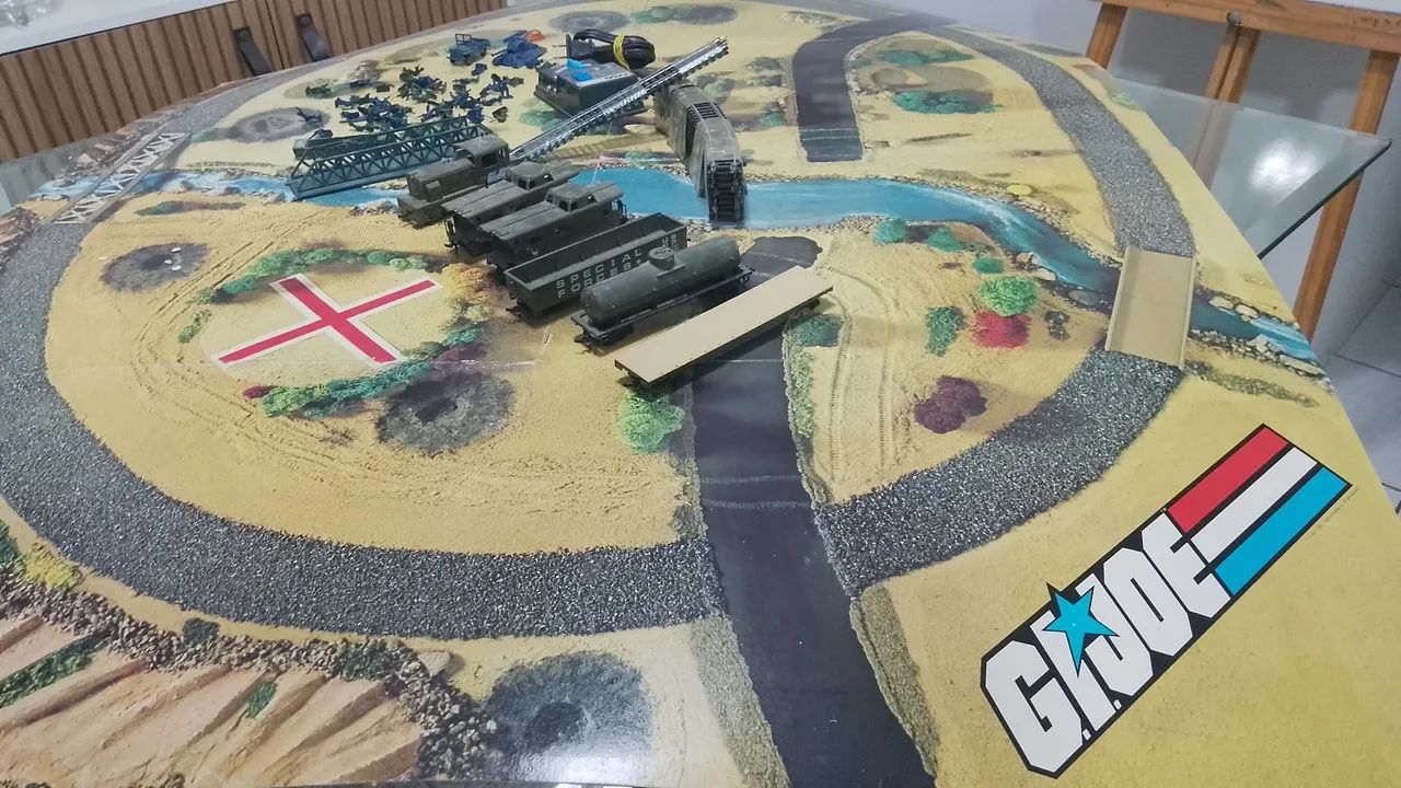 G.I. Joe - Mesa de Batalha Vintage com Acessórios - Foto 5