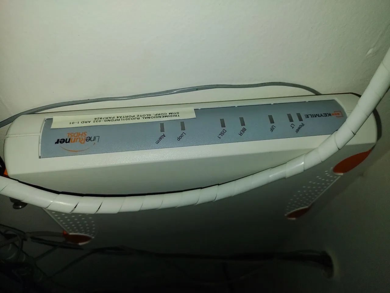 Roteador Modem LineRunner SHDSL Keymile, bom estado.