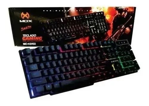 Teclado Gaming Usb Led MO-KB150 - MOX