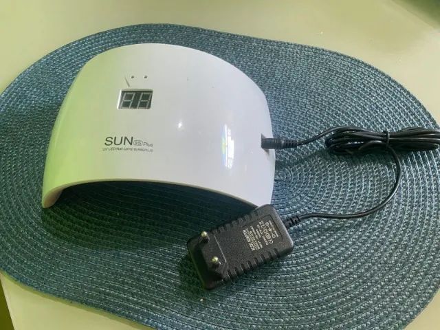 Cabine de unha LED UV SUN 9S Plus, esmaltes em gel. - Foto 2