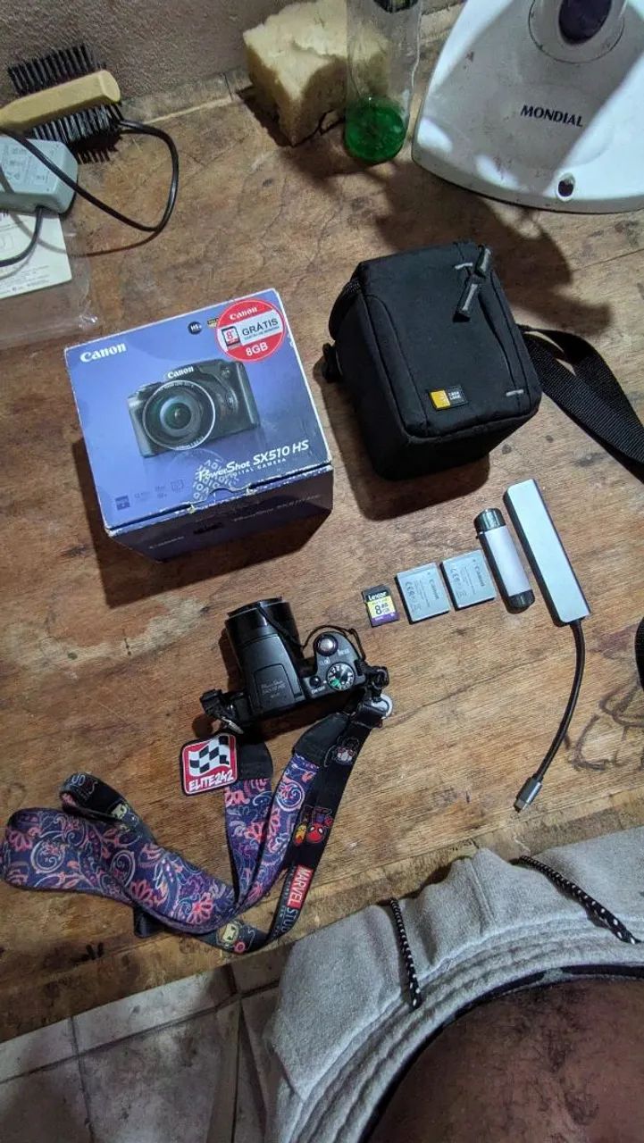 Câmera canon powershot sx510 hs
