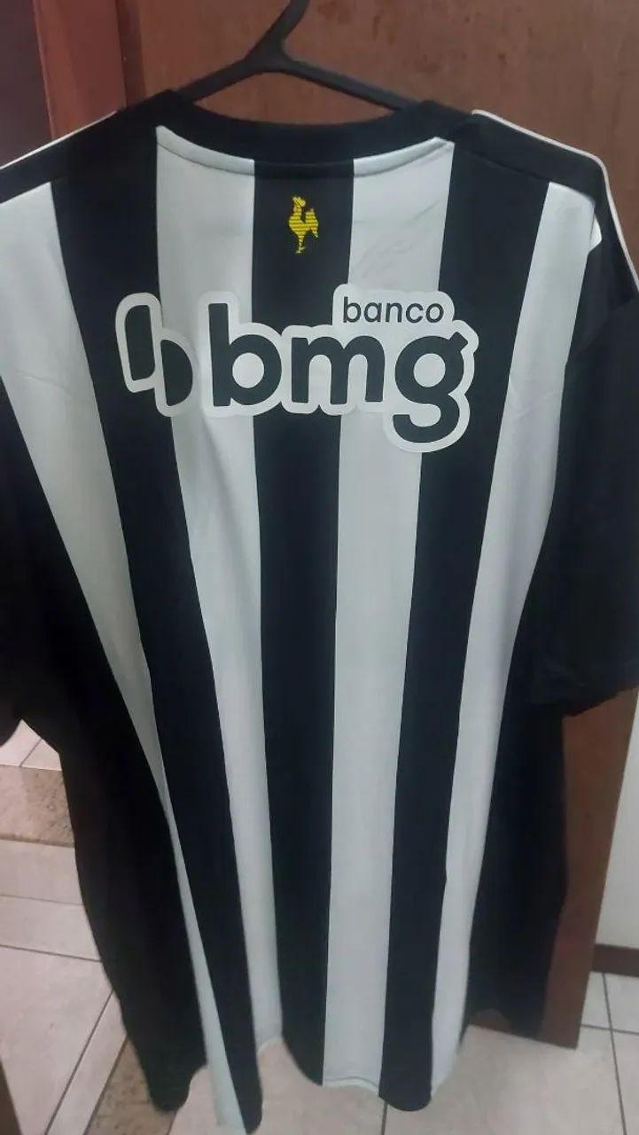 Camisa Galo Atlético Mineiro Listrada 2022 2GG - Foto 2