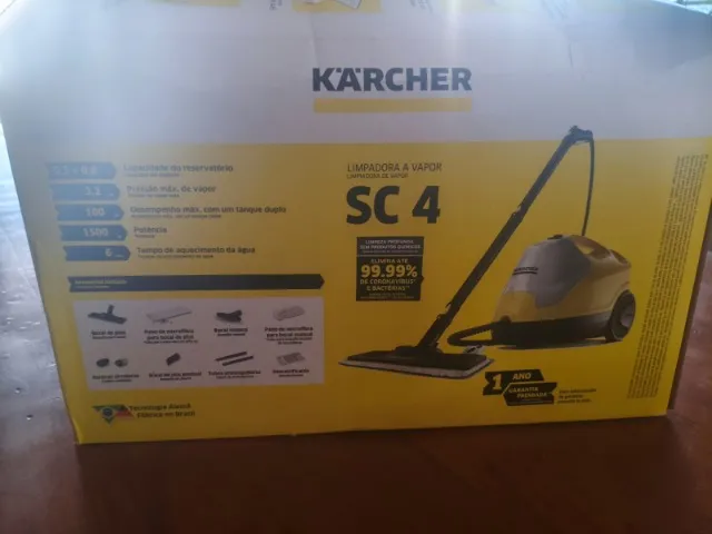 Limpadora a Vapor / Vaporizadora Karcher SC 4