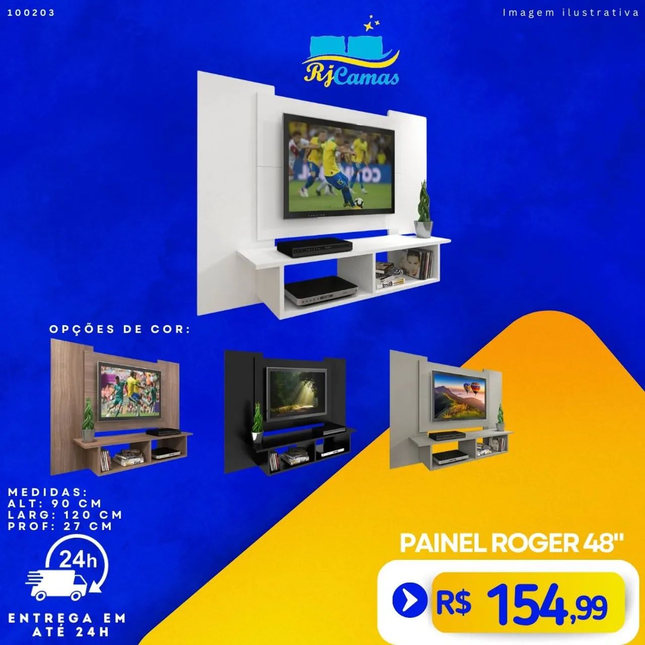 Painel para TV Roger 48''