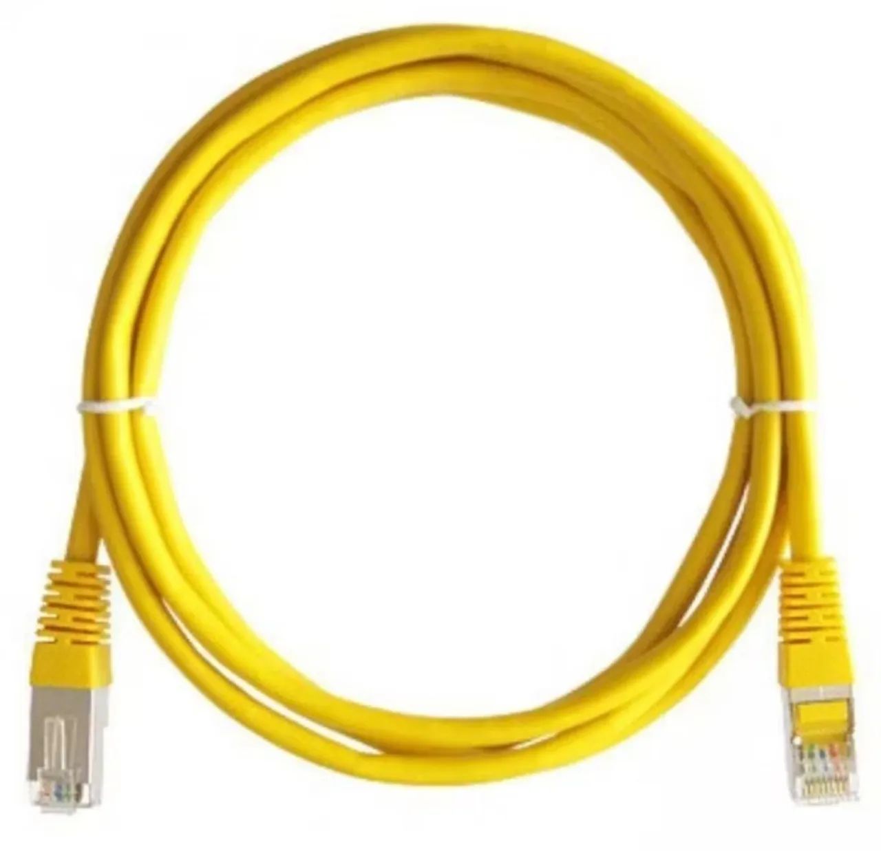 Cabo de rede amarelo de 1.5 m 2 unidades - Foto 6