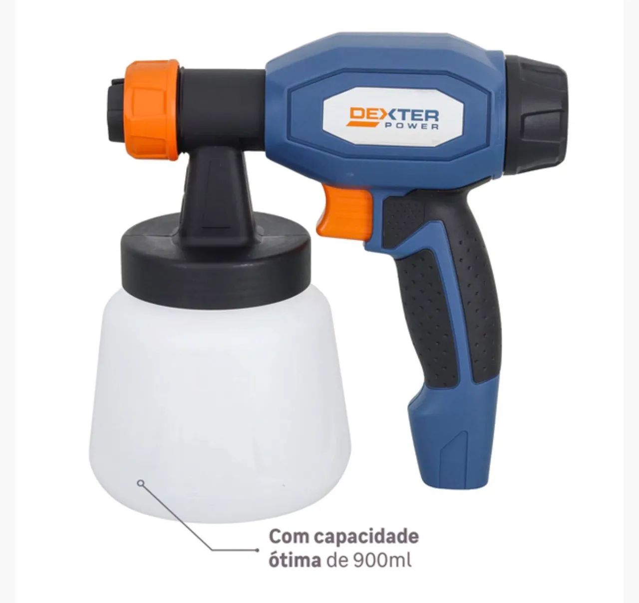 Pistola Pulverizadora Elétrica Hvlp 600w 127v Dexter - Foto 2