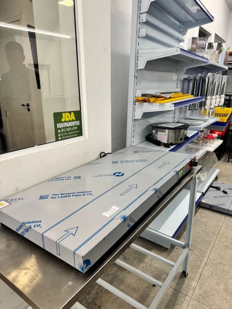 Mesa bancada aquecida - mantenha seus alimentos sempre quentes - elétrico 