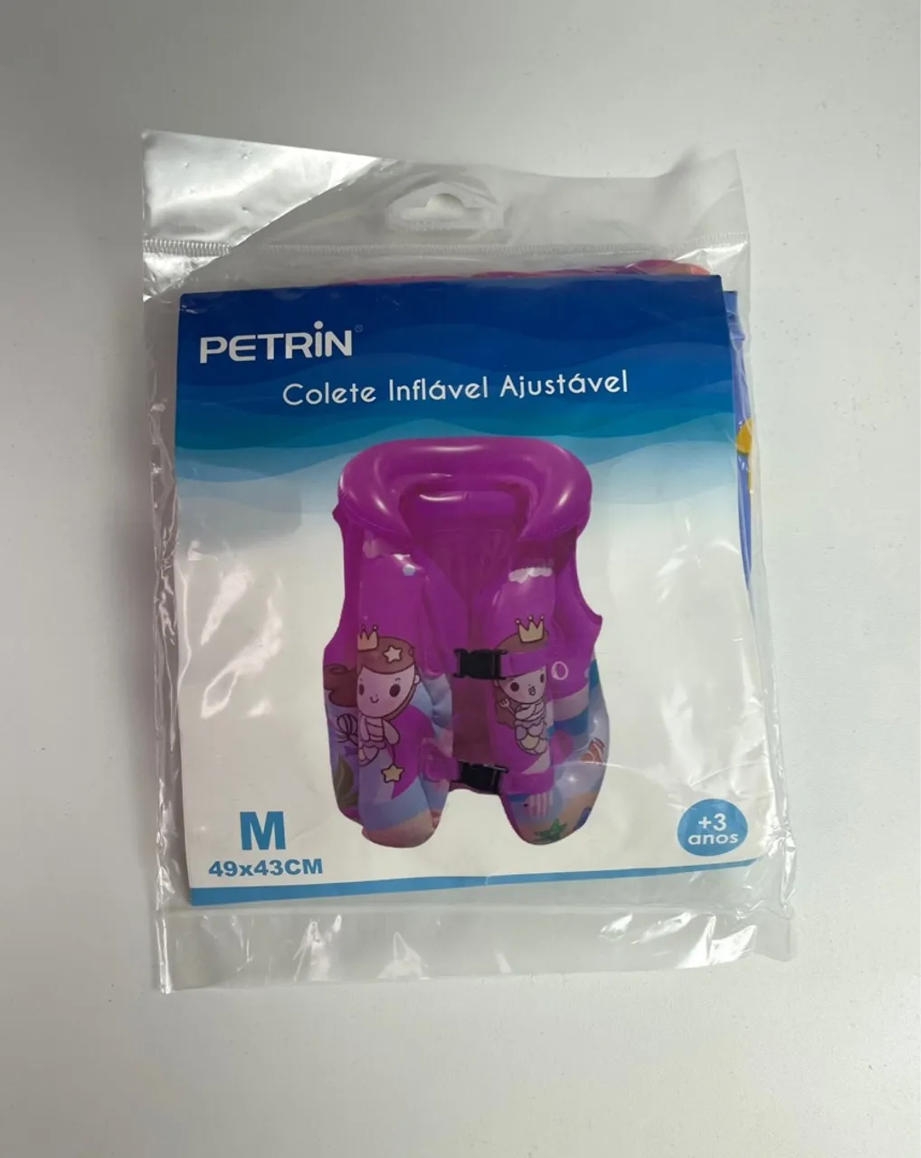 Colete Inflável Ajustável Infantil - NOVOS
