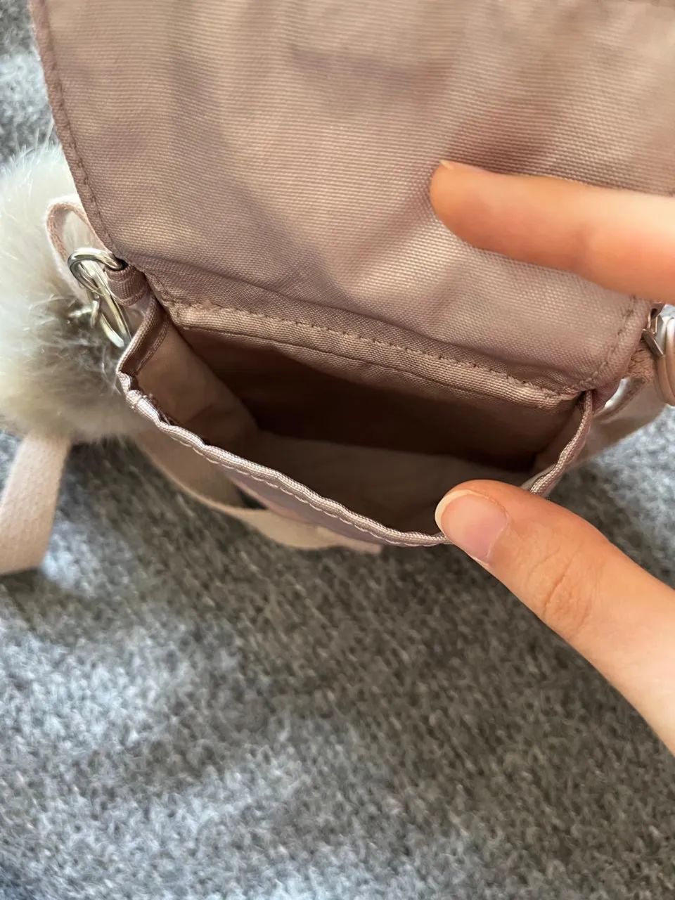 Bolsa Kipling original cor Rose Gold - Foto 5
