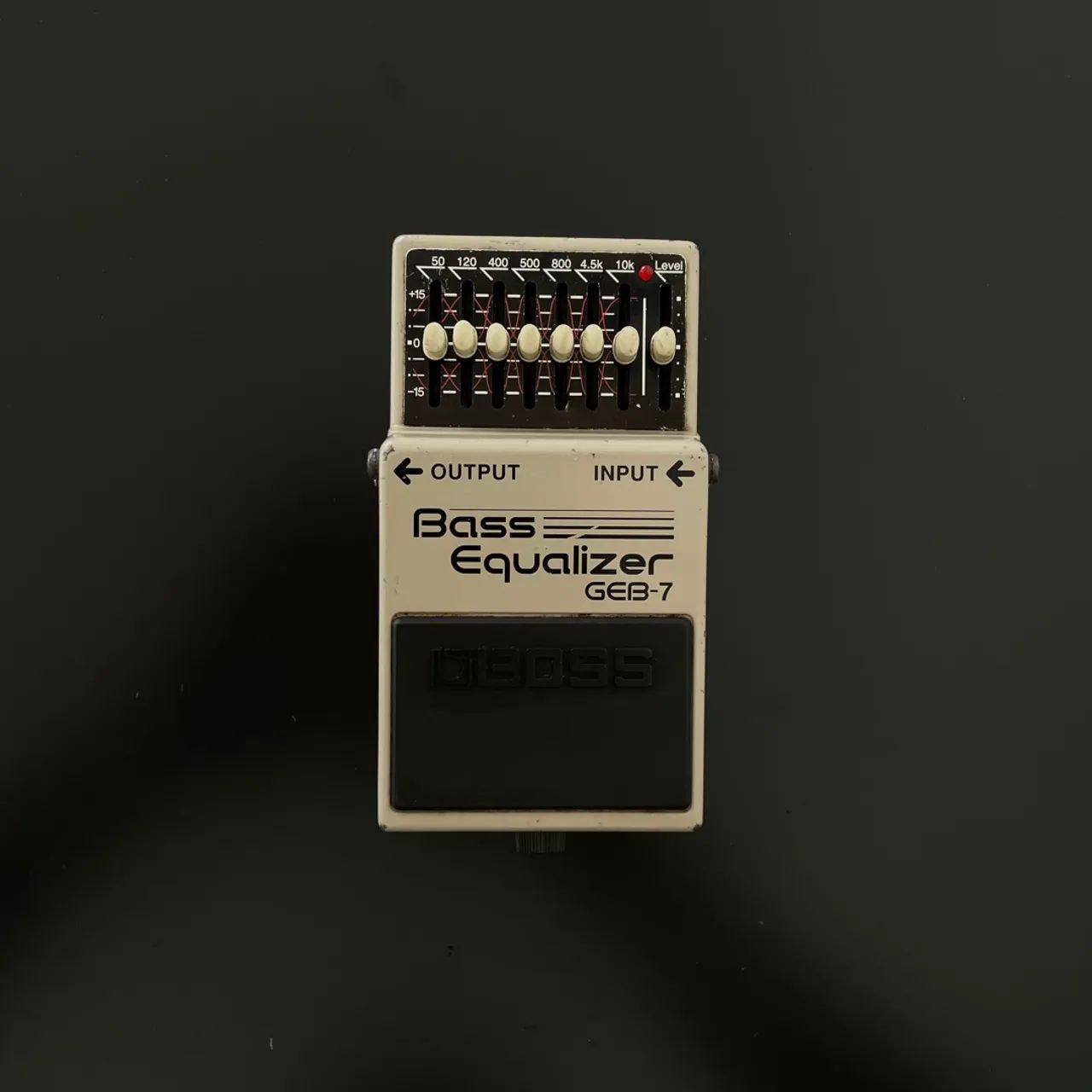 Pedal Boss GEB-7 | Equalizador