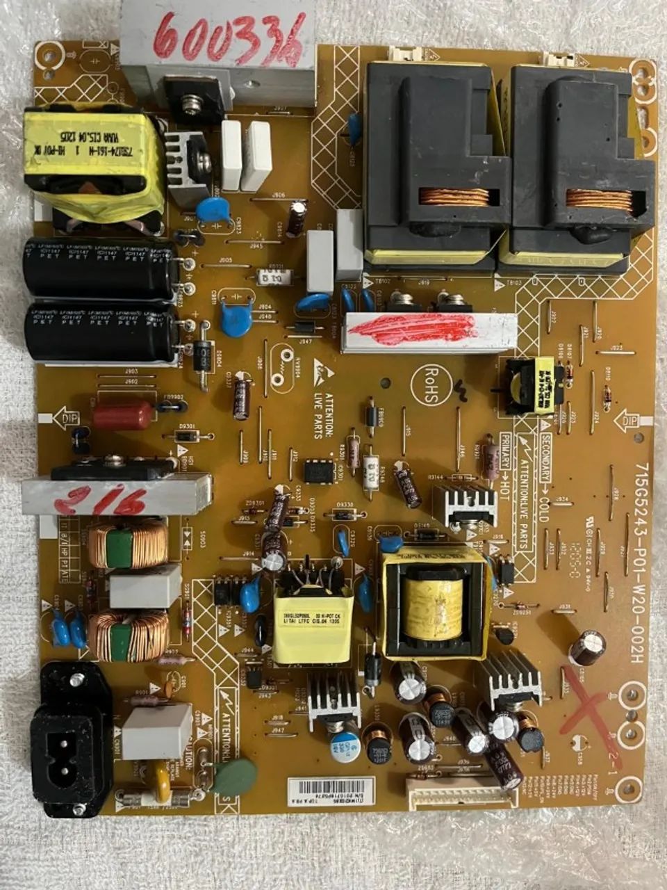 Fonte Philips 42PFL3007D/70