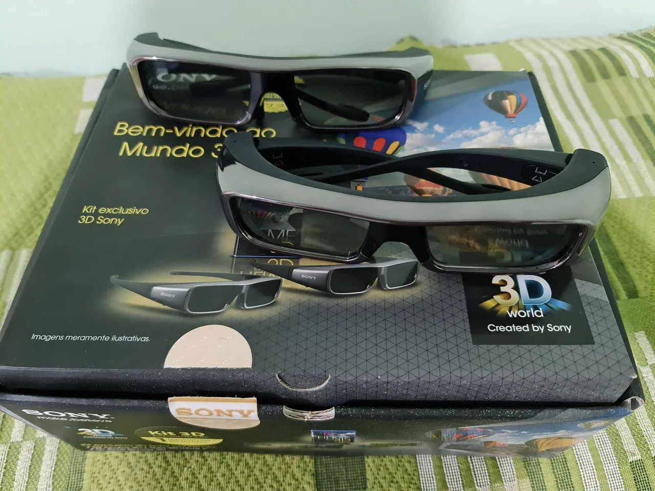 Kit 3D Sony para Tv com 2 óculos - Foto 5