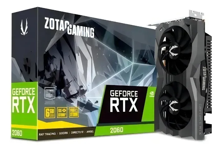 Placa de Video Gigabyte GeForce RTX 2060 6GB GDDR6 OC 192-bit, GV-N2060OC-6GD